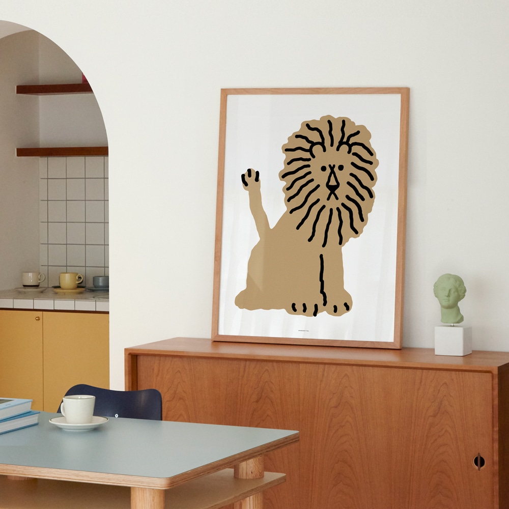 ArtPrint - Lion White – Bild 3